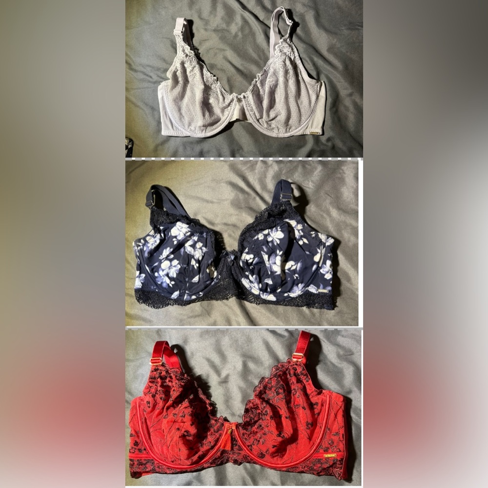 3/40$ Unlined Bras (36DD)